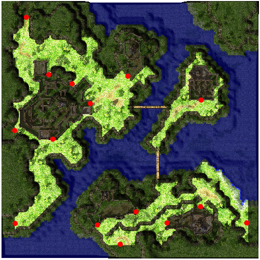 Minimapa de Campos de Geffen 13