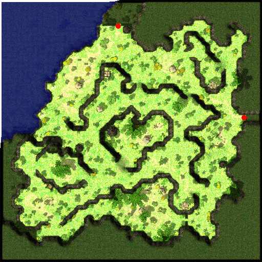 Minimapa de Campos de Geffen 14