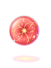 Blue Flame Heart Gem